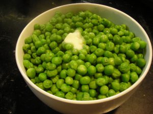 4- Peas ready to serve